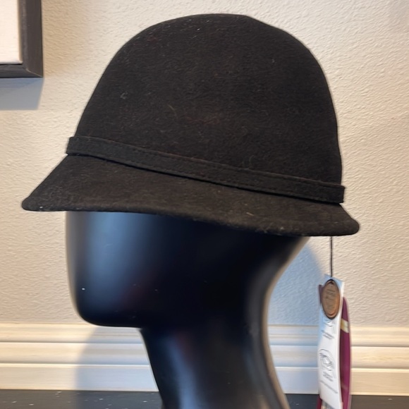 WOOL FLAPPER HAT NWT Roaring 20s 1920s GREAT GATSBY - Picture 3 of 5